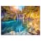 Designart - Turquoise Water and Sunny Beams - Landscape Photography Canvas Print